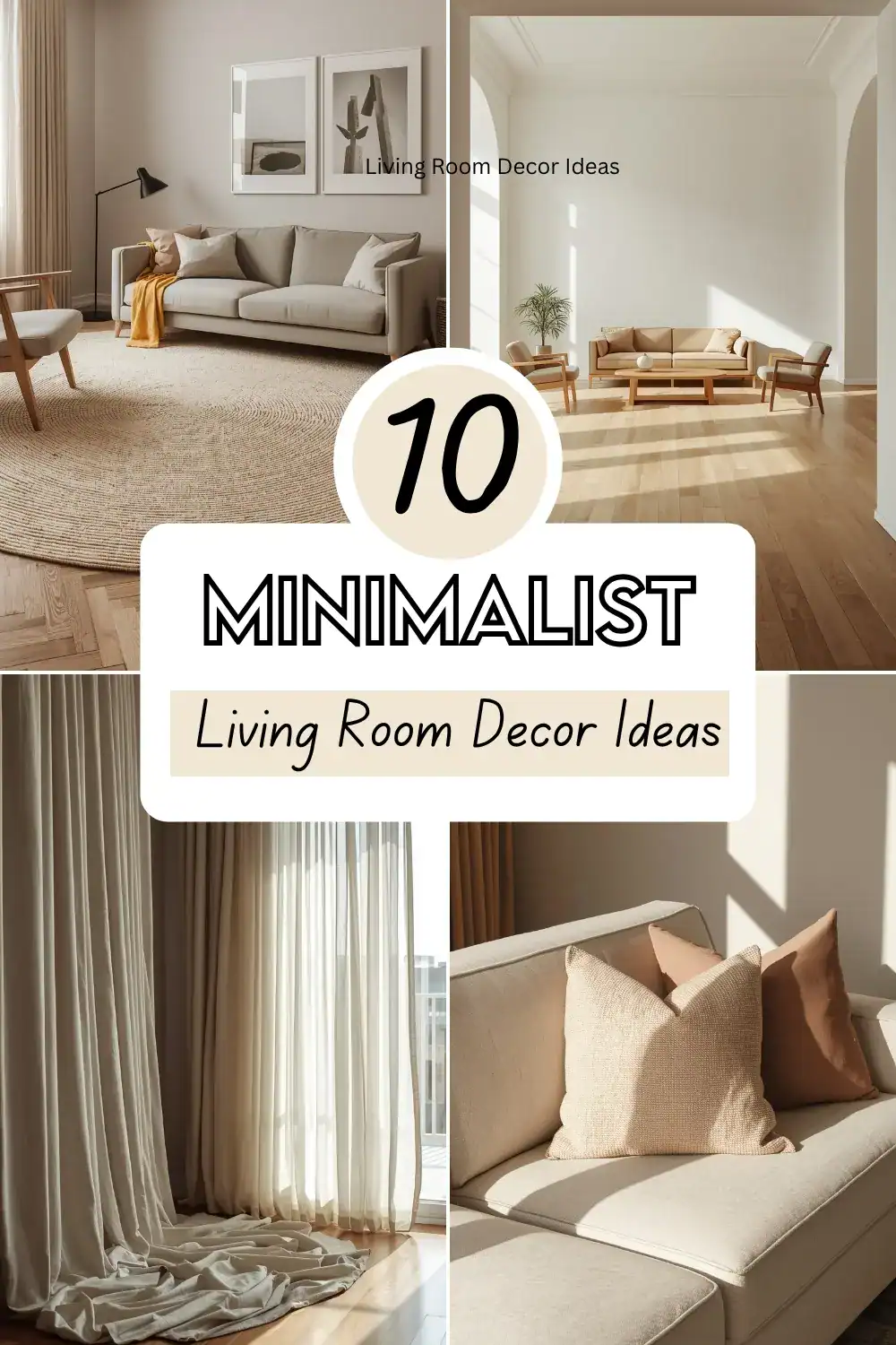 Minimalist Living Room Decor Ideas