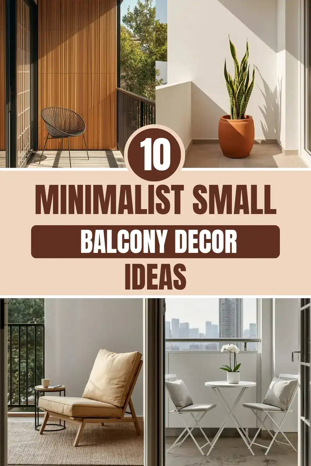10 Minimalist Small Balcony decorny Decor