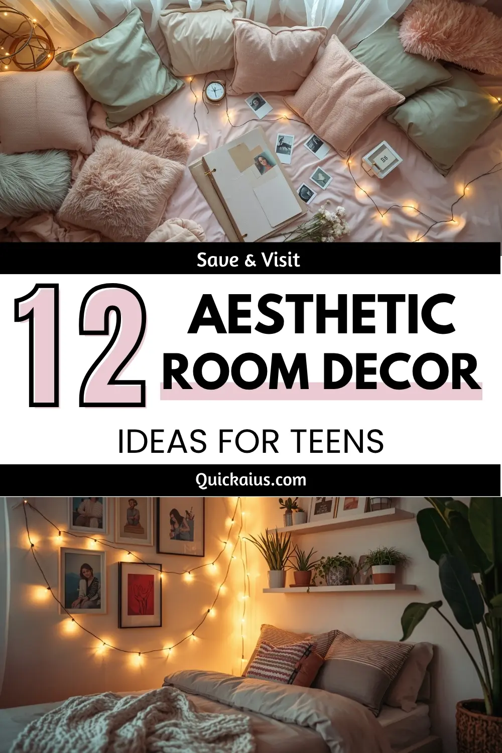 12 Aesthetic Room Decor Ideas for Teens