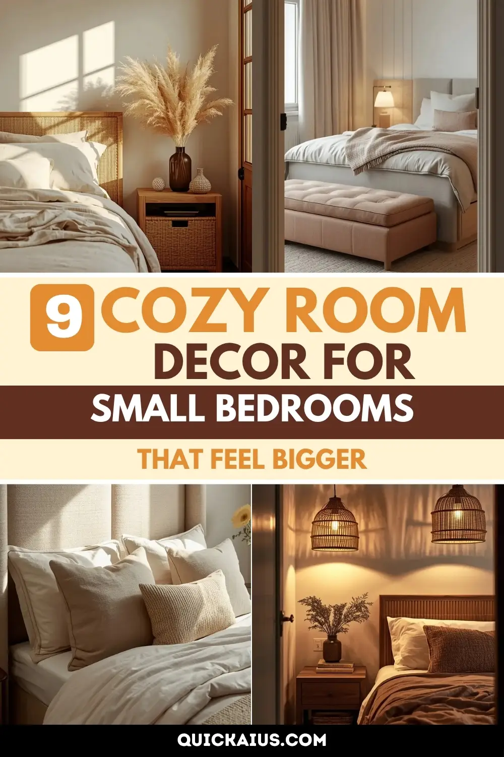 9 Cozy Room Decor Small Bedrooms That Feel Bigger