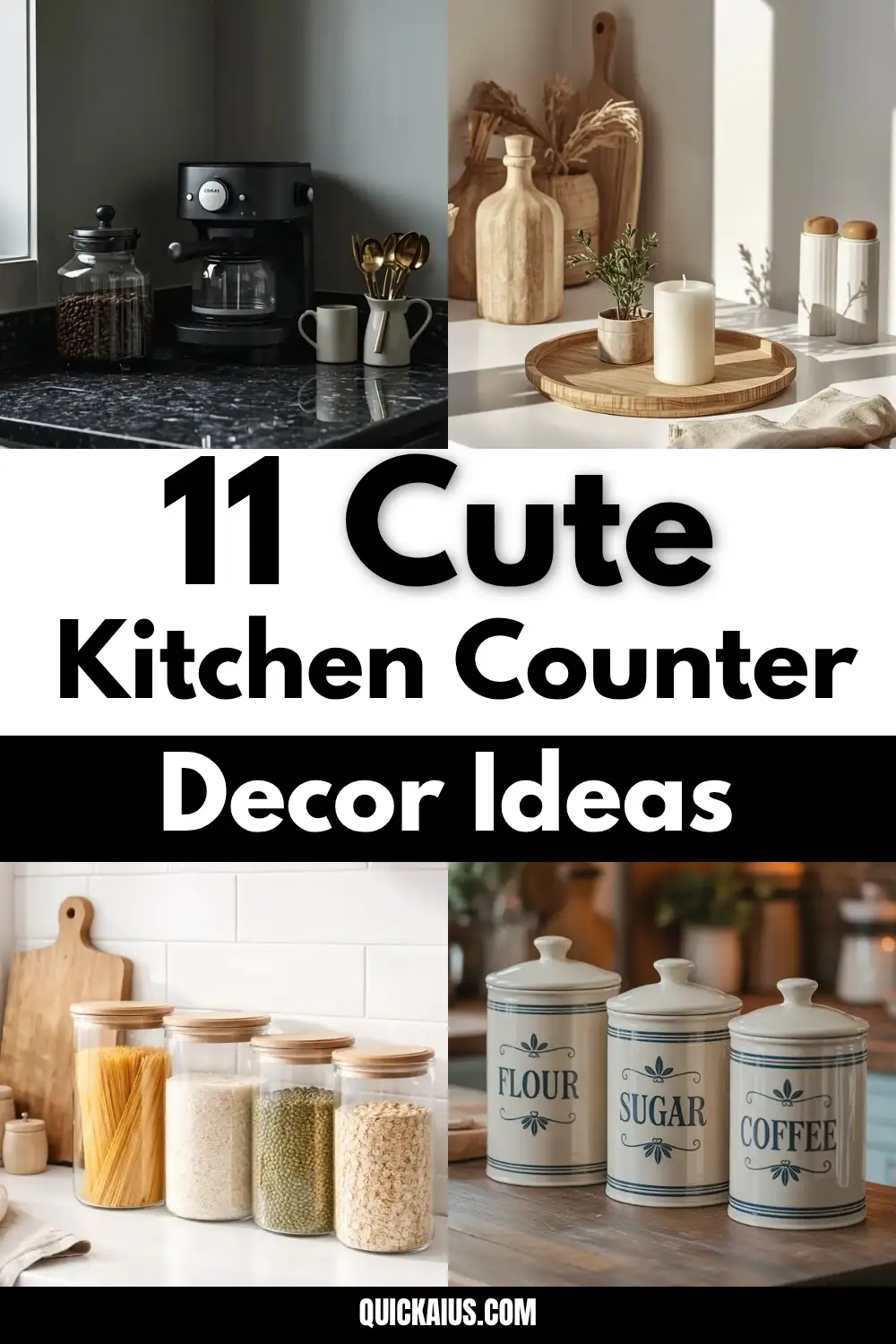 Kitchen Counter Decor Ideas
