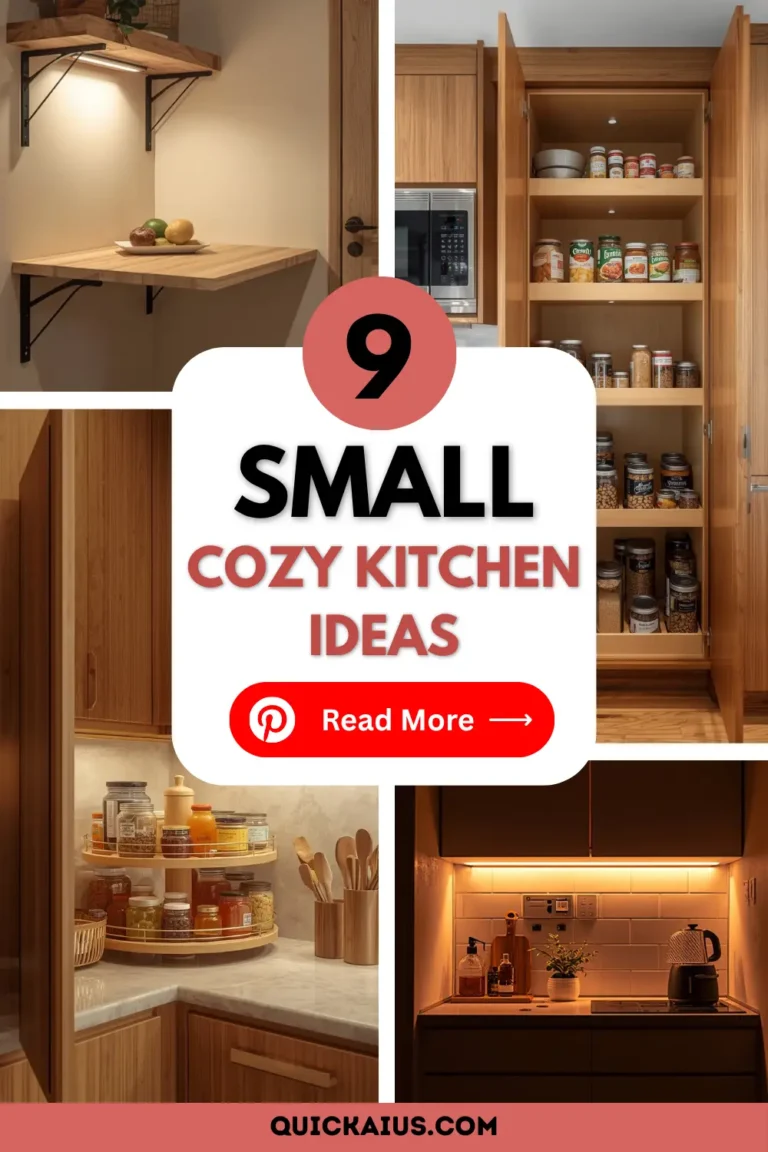 9 Charming Small Cozy Kitchen Ideas That Maximize Space