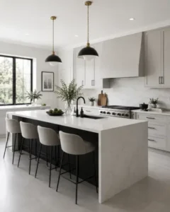 Modern-minimalist-kitchen-with-island-240x300